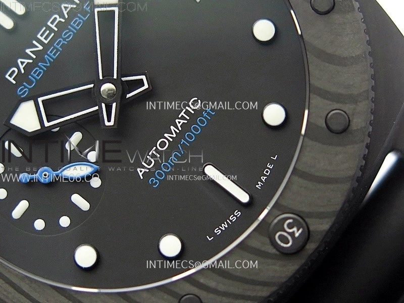 PAM2231 Carbotech 42mm VSF Best Edition Black Dial on Black Rubber Strap P.900 Super Clone
